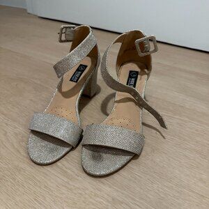 Glittery sandals - size 6
